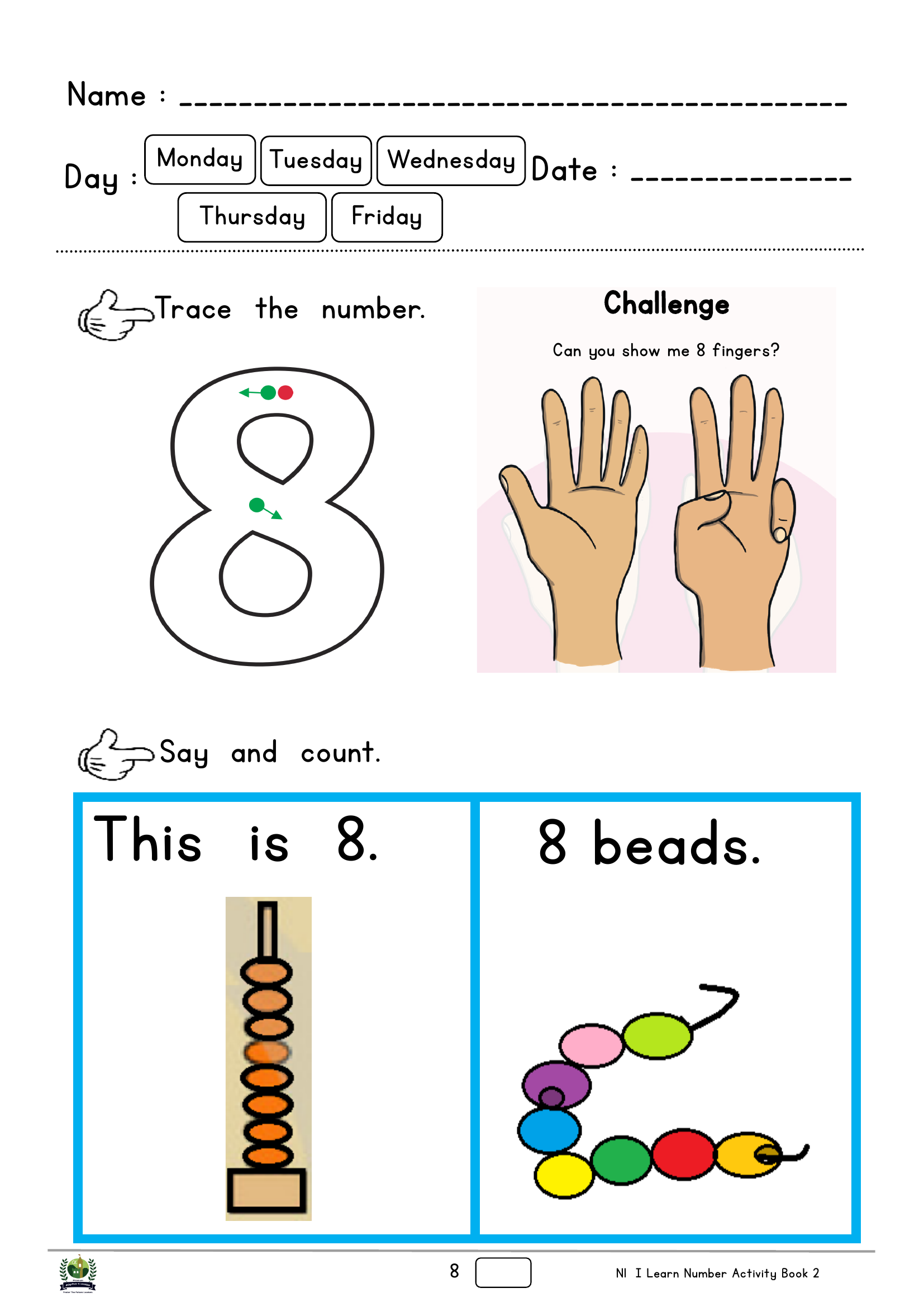 Activity Book pp8