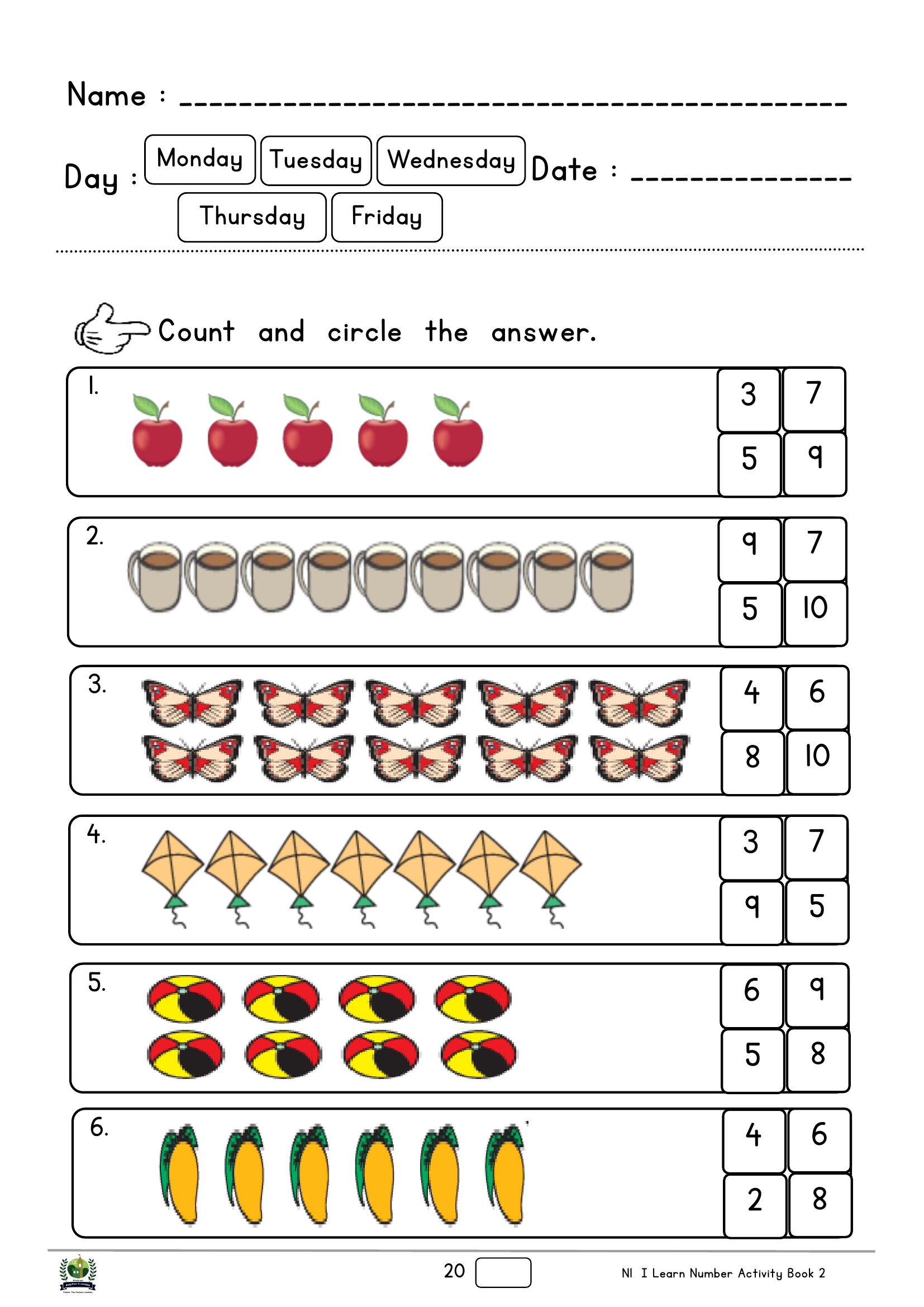 Activity Book pp20