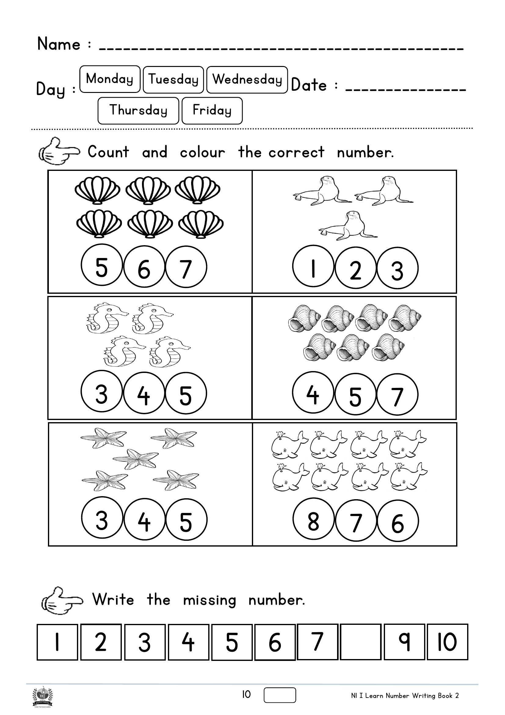 Writing Book pp10